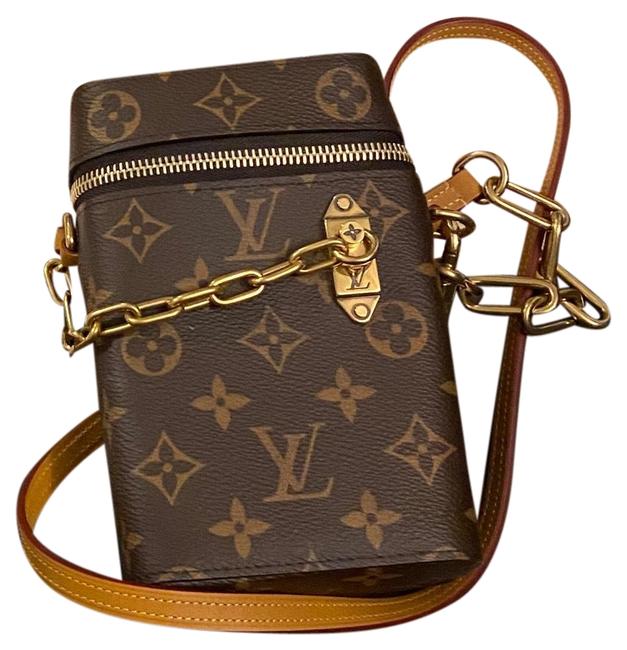 Louis Vuitton Box Phone Virgil Abloh Brown Canvas Cross Body Bag