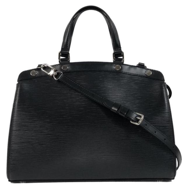 Louis Vuitton Brea Mm In Black Epi Leather Cross Body Bag