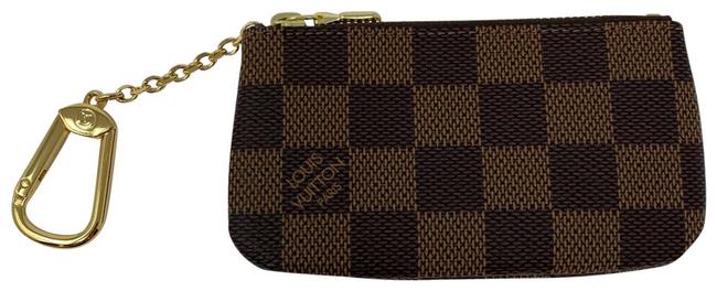 Louis Vuitton Brown Key Pouch Cles N62658 Wallet