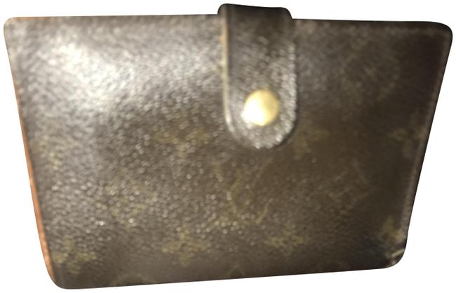 Louis Vuitton Brown Kisslock Bifold Wallet