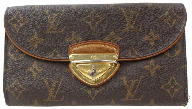 Louis Vuitton Brown Long Eugene Monogram Wallet