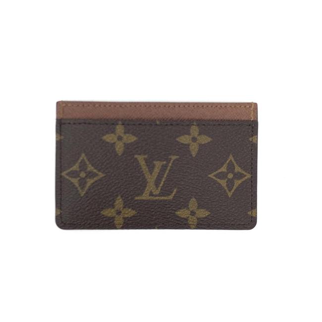 Louis Vuitton Brown Monogram Card Holder Wallet