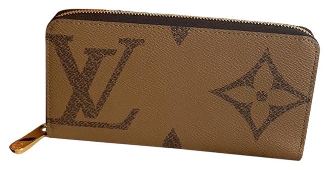 Louis Vuitton Brown Monogram Giant Reverse Zippy Wallet