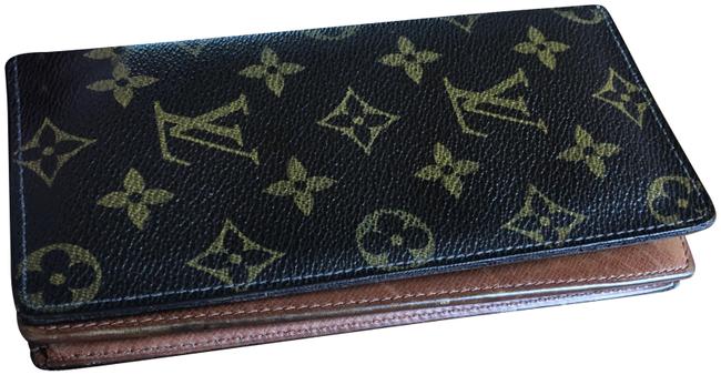 Louis Vuitton Brown Monogram Long Wallet