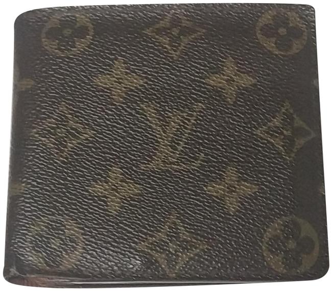Louis Vuitton Brown Monogram Preown Bifold Wallet