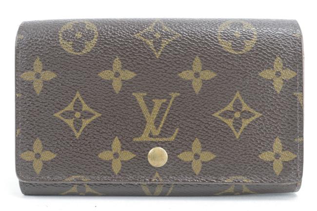Louis Vuitton Brown Monogram Snap Compact 21lk0116 Wallet