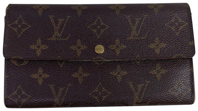 Louis Vuitton Brown Sarah Mgsw0050 Wallet