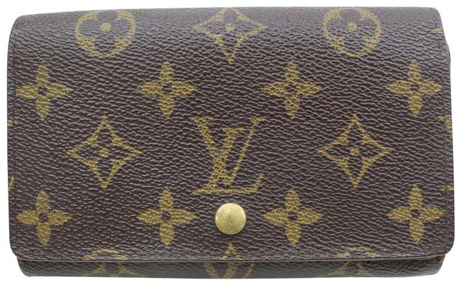 Louis Vuitton Brown Tresor Porte Monnaie Wallet