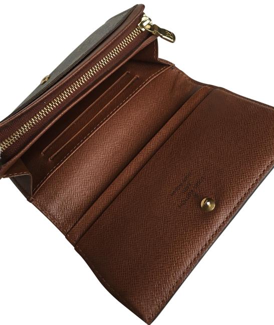 Louis Vuitton Brown Tresor Wallet