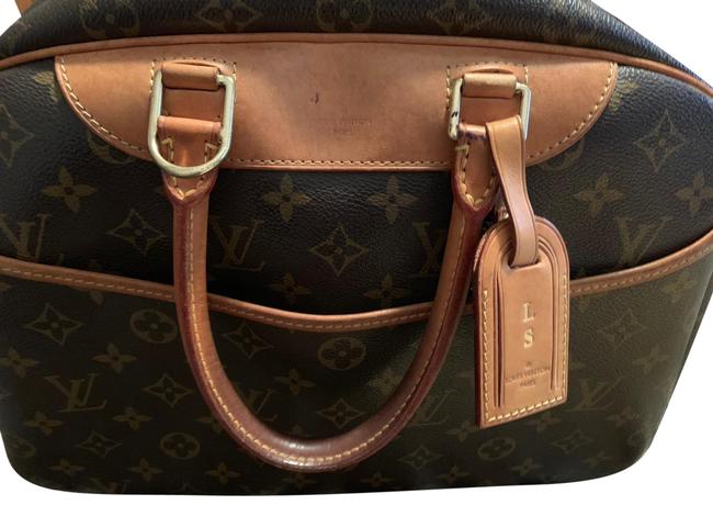 Louis Vuitton Brown Trouvaille Leather Satchel