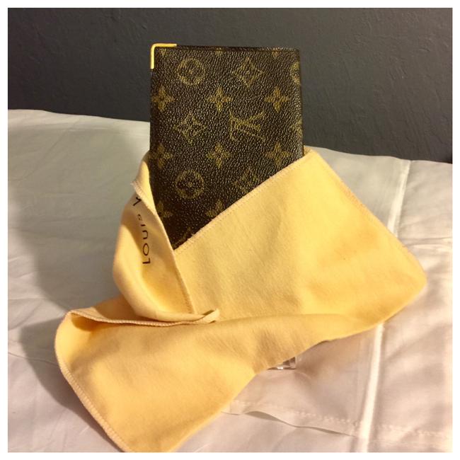 Louis Vuitton Brown Long Unisex Monogram Leather Wallet