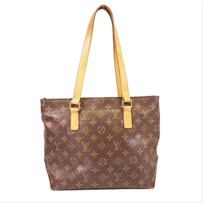 Louis Vuitton Cabas Piano W M51148 Brown Monogram Shoulder Bag