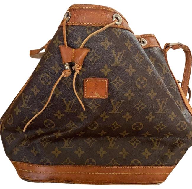 Louis Vuitton Canvas Leather Shoulder Bag