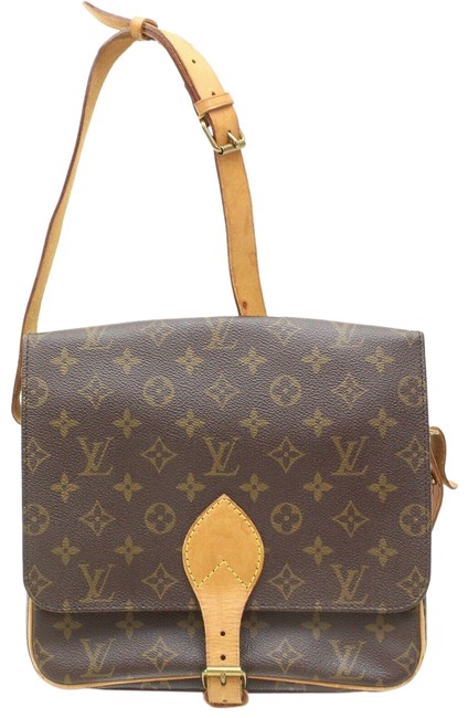 Louis Vuitton Cartouchiere Gm M51252 Browns Monogram Cross Body Bag