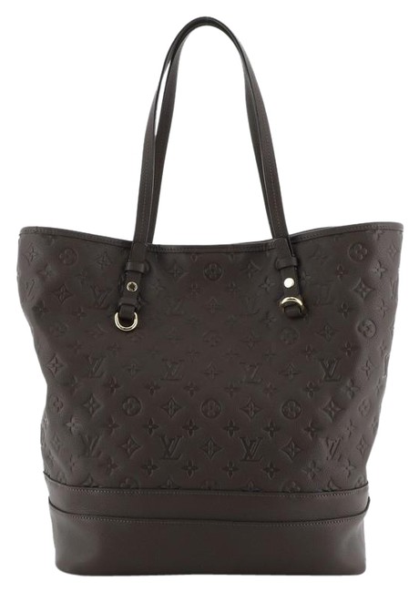 Louis Vuitton Citadine Handbag Monogram Empreinte Gm Brown Leather Tote