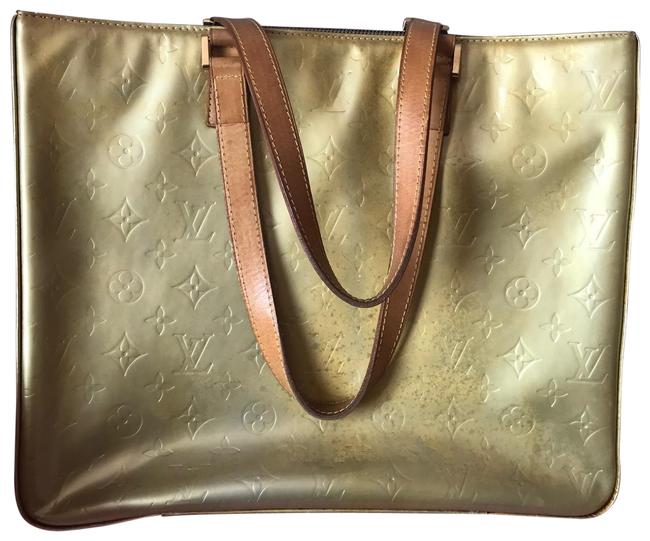 Louis Vuitton Columbus Vernis Monogram Tote