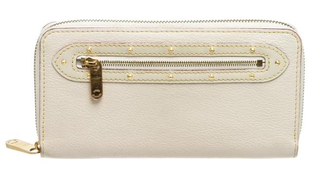 Louis Vuitton Cream Zippy 490182 Suhali Wallet
