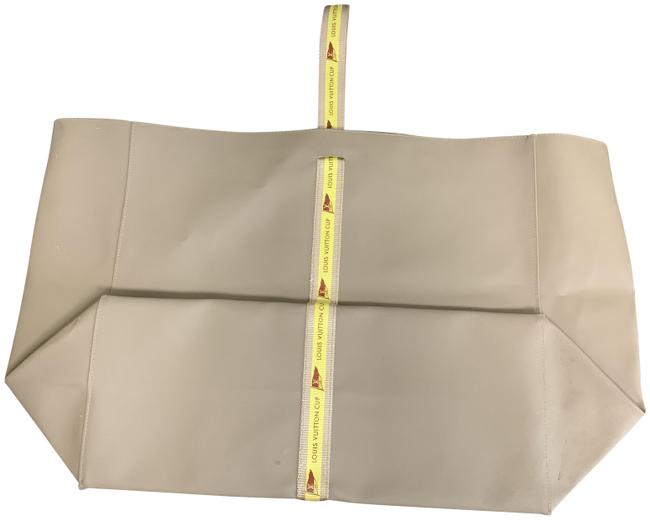 Louis Vuitton Cup 2003 Grey Vinyl Tote