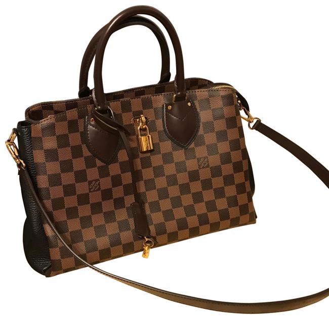 Louis Vuitton Dameir Ebene Leather Tote