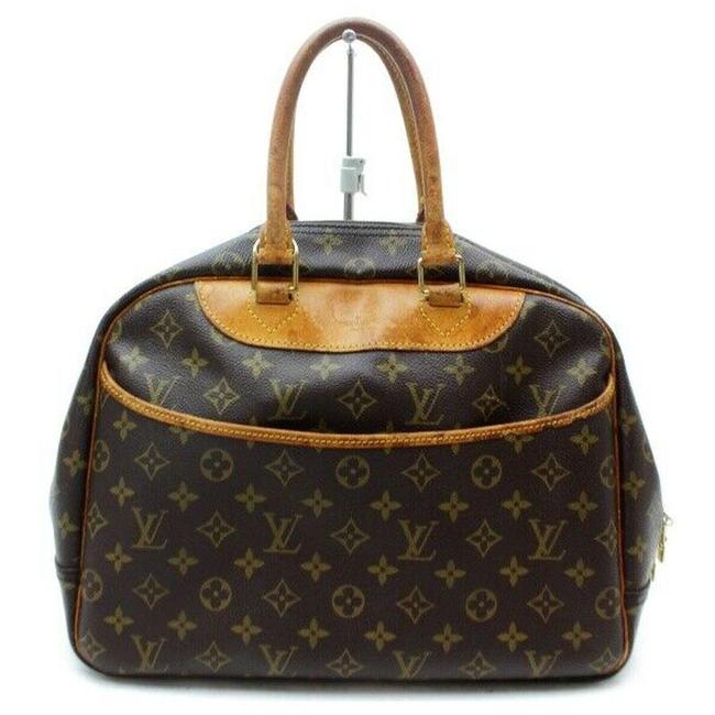 Louis Vuitton Deauville Hand #5898l22 Brown Satchel