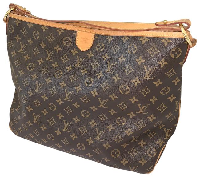 Louis Vuitton Delightful Mm Monogram Shoulder Hobo Bag
