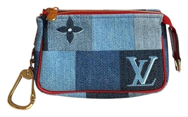 Louis Vuitton Denim Pochette Micro Wallet