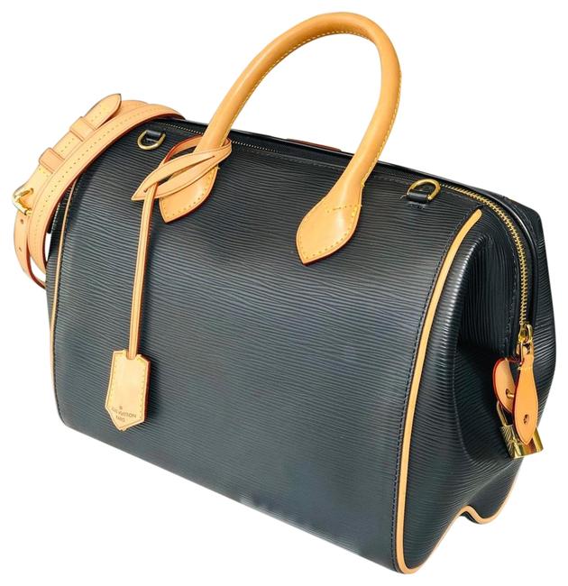 Louis Vuitton Doc Pm Noir Epi Satchel