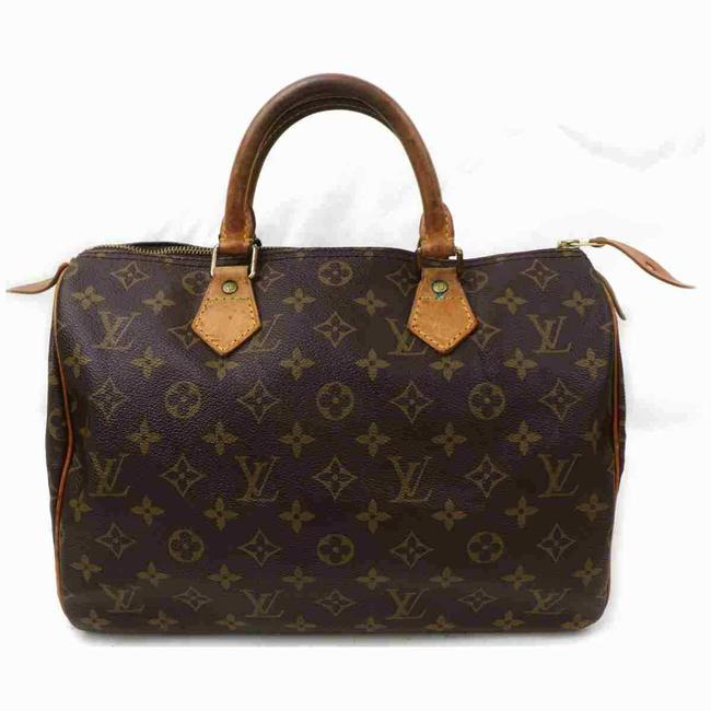 Louis Vuitton Doctor Speedy 30 Brown Monogram Canvas Satchel