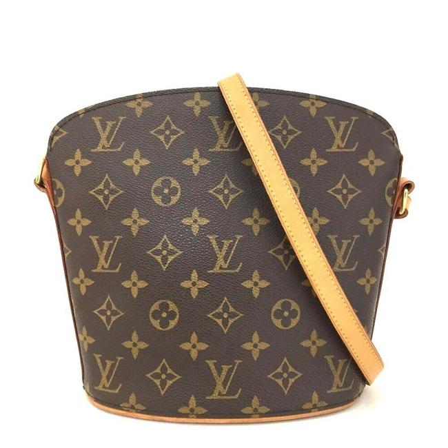 Louis Vuitton Drouot Monogram Brown Cross Body Bag