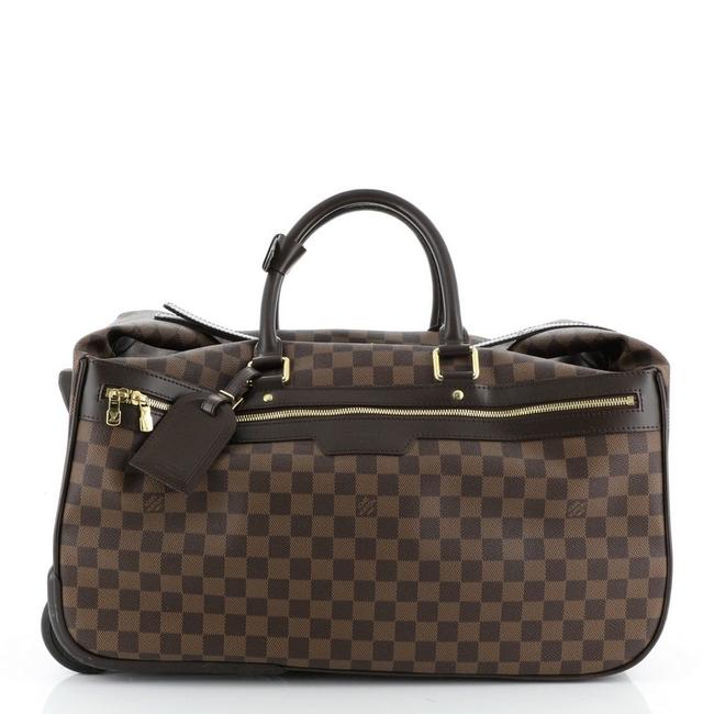 Louis Vuitton Eole Damier 50 Brown Coated Canvas Satchel