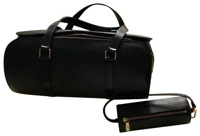 Louis Vuitton Epi Papillion Black Leather Satchel