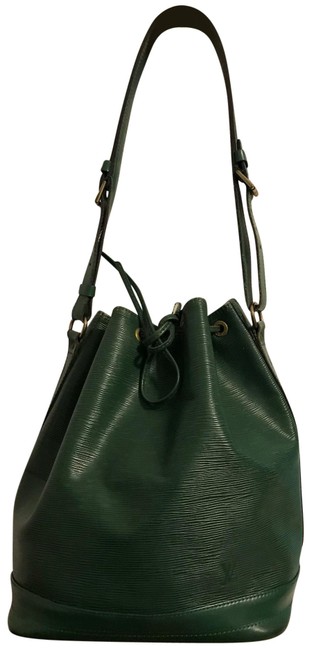 Louis Vuitton Epi Green Noe Hobo Bag