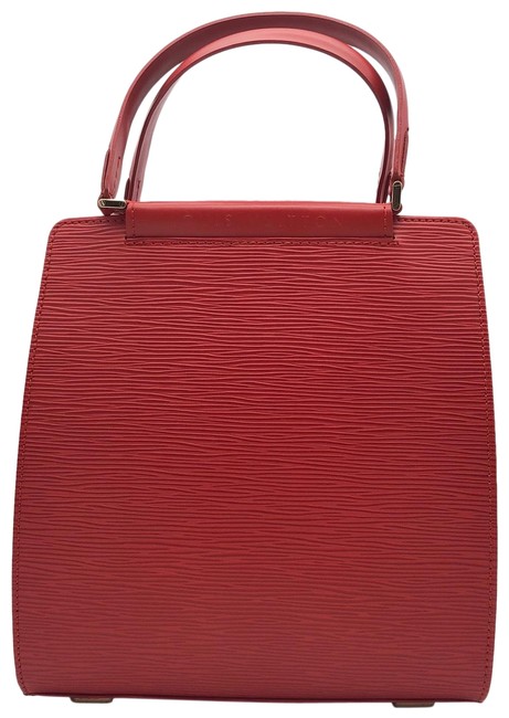 Louis Vuitton Figari Pm Red Leather Satchel