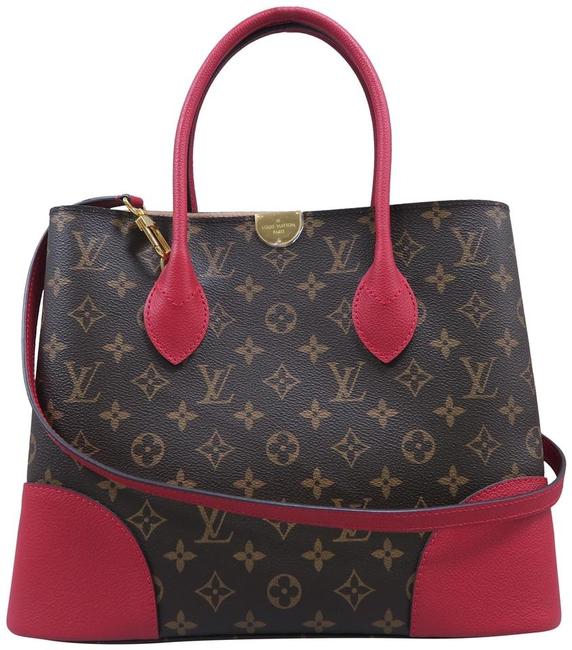 Louis Vuitton Flandrin Brown Monogram Canvas Satchel