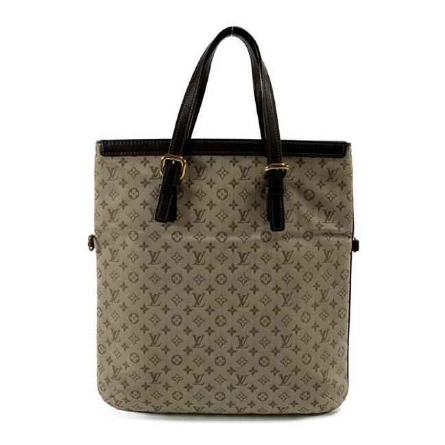 Louis Vuitton Frame Francoise Mini Beige Brown Monogram Tote