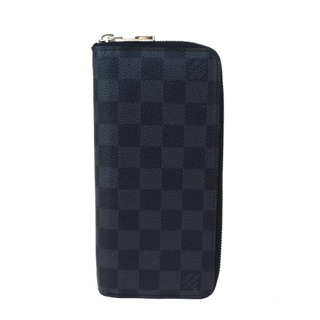 Louis Vuitton Gary Zippy Organizer Purse Damier Leather Wallet