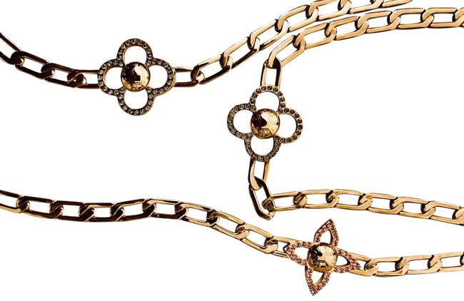 Louis Vuitton Gold Link Chain Adjustable For Or Necklace Belt