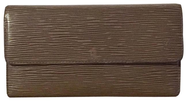 Louis Vuitton Gray Long Epi Leather Sarah with Dustbag Wallet