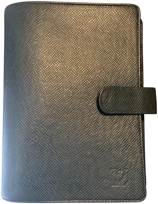 Louis Vuitton Green Taiga Mm Agenda Wallet