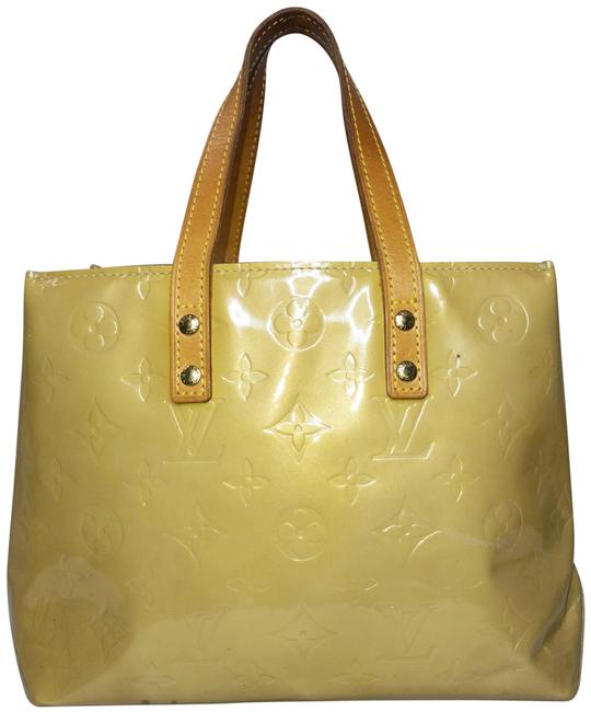 Louis Vuitton Handbag Purse Tote YellowTanMango Leather Baguette