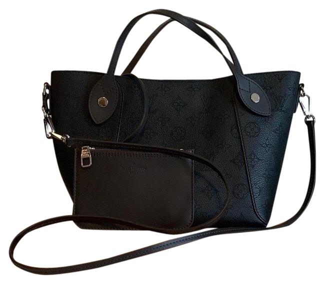 Louis Vuitton Hina Pm Noir Black Leather Satchel