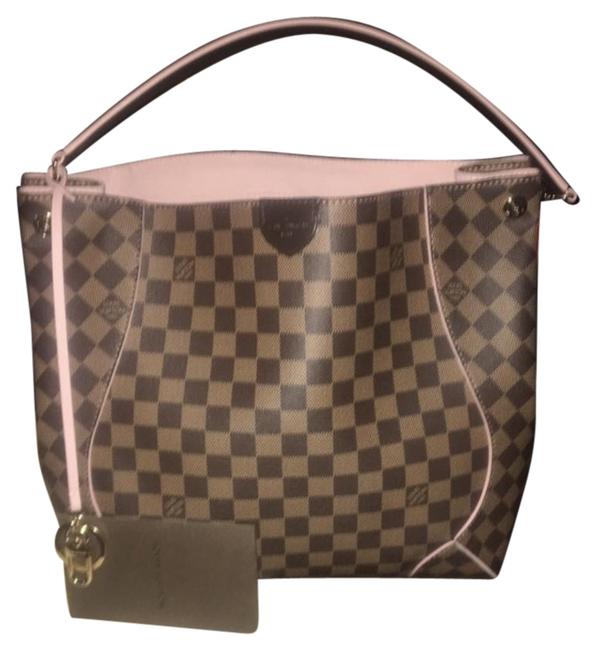 Louis Vuitton Hobo Ca?ssa Bellerine Pink Shoulder Bag