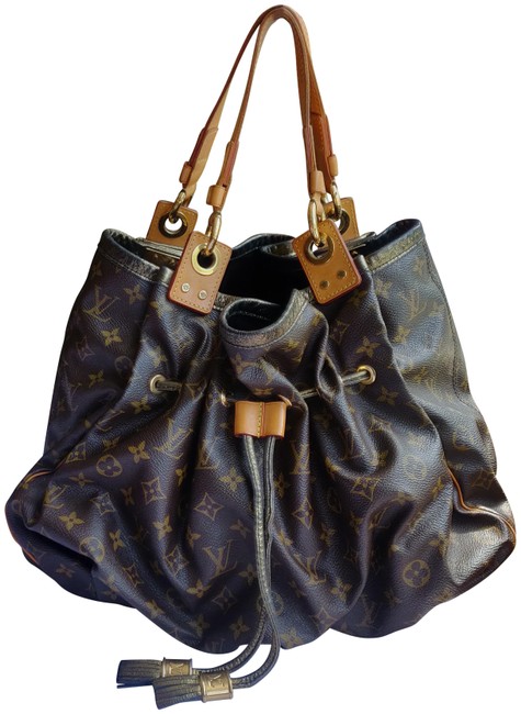 Louis Vuitton Irene Brown Canvas Hobo Bag