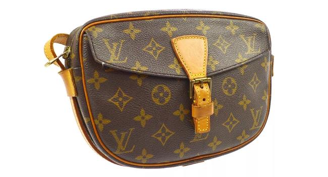 Louis Vuitton Jeune Fille Pm Monogram Canvas Leather Cross Body Bag