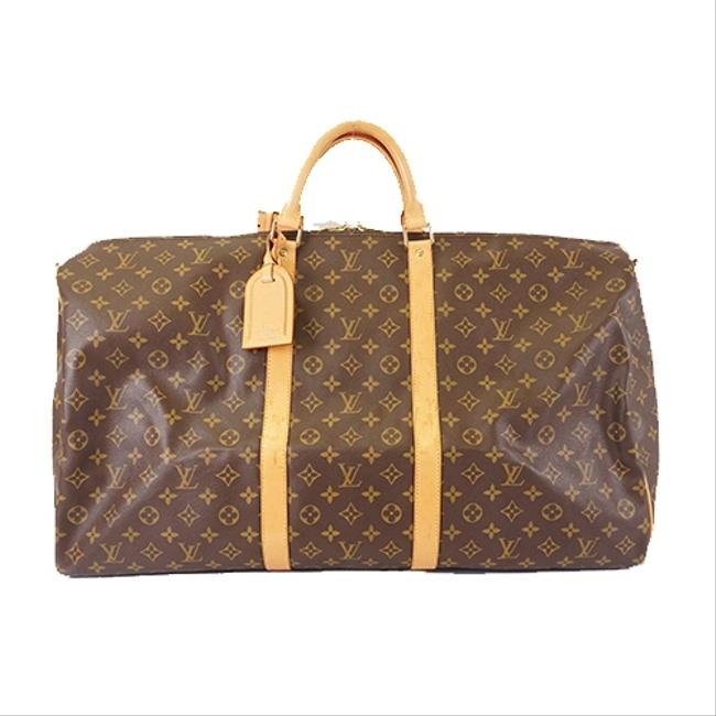 Louis Vuitton Keepall Bandouliere 60 M41412 Monogram Satchel