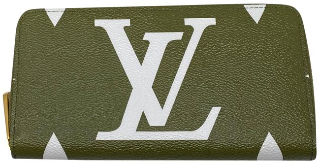 Louis Vuitton Khaki Zippy Giant Monogram M67549 Wallet