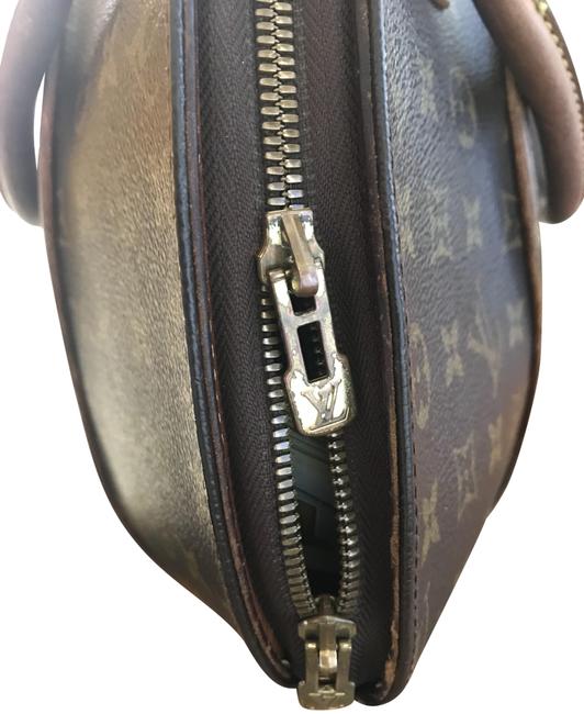 Louis Vuitton Alma Large Brown Leather Satchel