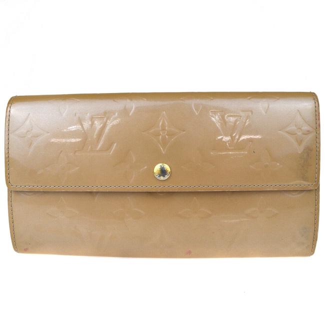 Louis Vuitton Light Bronze Sarah Long Purse Wallet