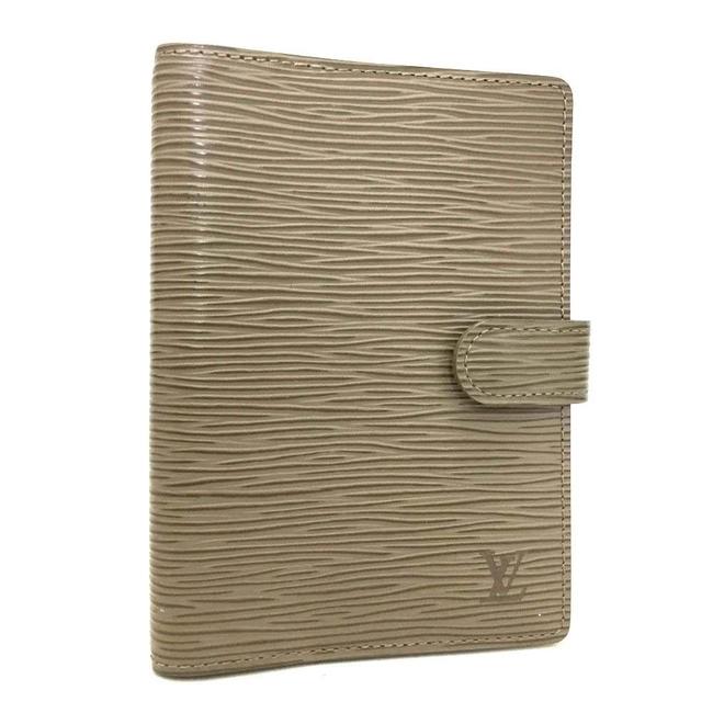 Louis Vuitton Lilac Small Ring Epi Agenda Cover Wallet