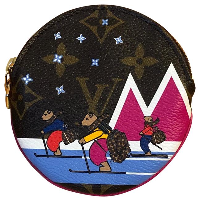 Louis Vuitton Limited Edition Round Coin Purse Clutch
